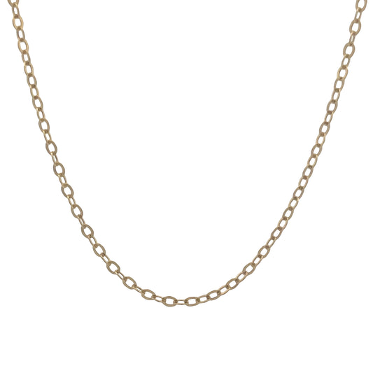 14K Gold Big Rolo Chain | Luby Gold Collection | Luby 