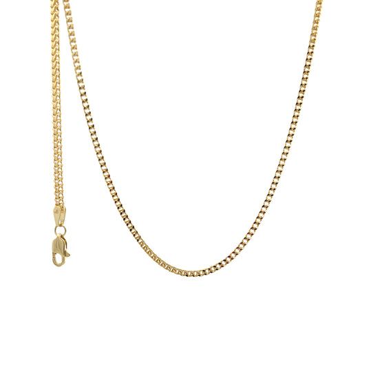 14K Gold Franco Chain | Luby Gold Collection | Luby 