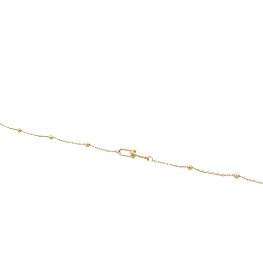 14K Gold Doble Link Ankle | Luby Gold Collection | Luby 