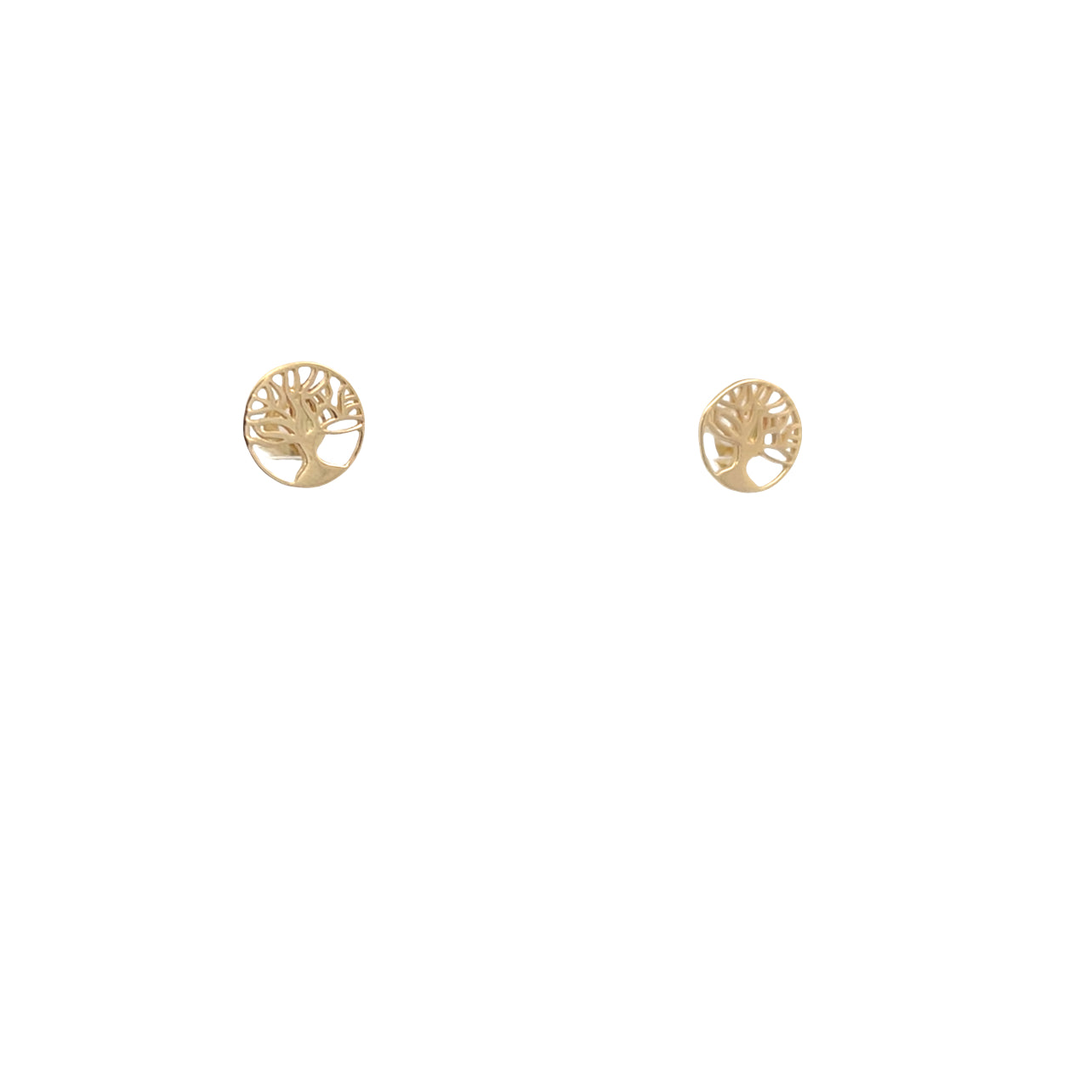 14k Gold Tree of Life Stud Earrings | Luby Gold Collection | Luby 