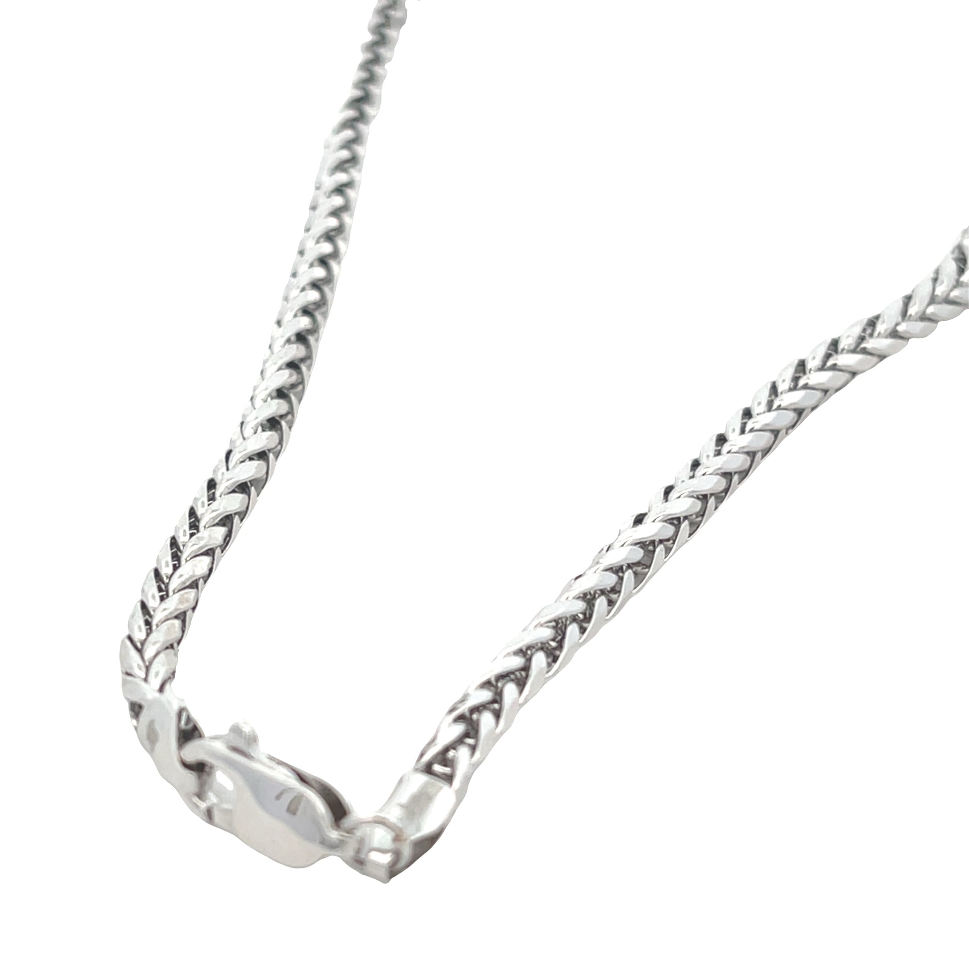 14K White Gold Wheat Chain | Luby Gold Collection | Luby 