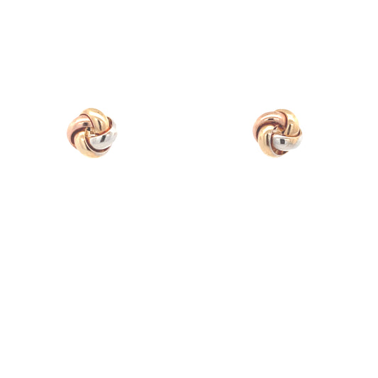 14K Gold Graceful Stud Earring | Luby Gold Collection | Luby 