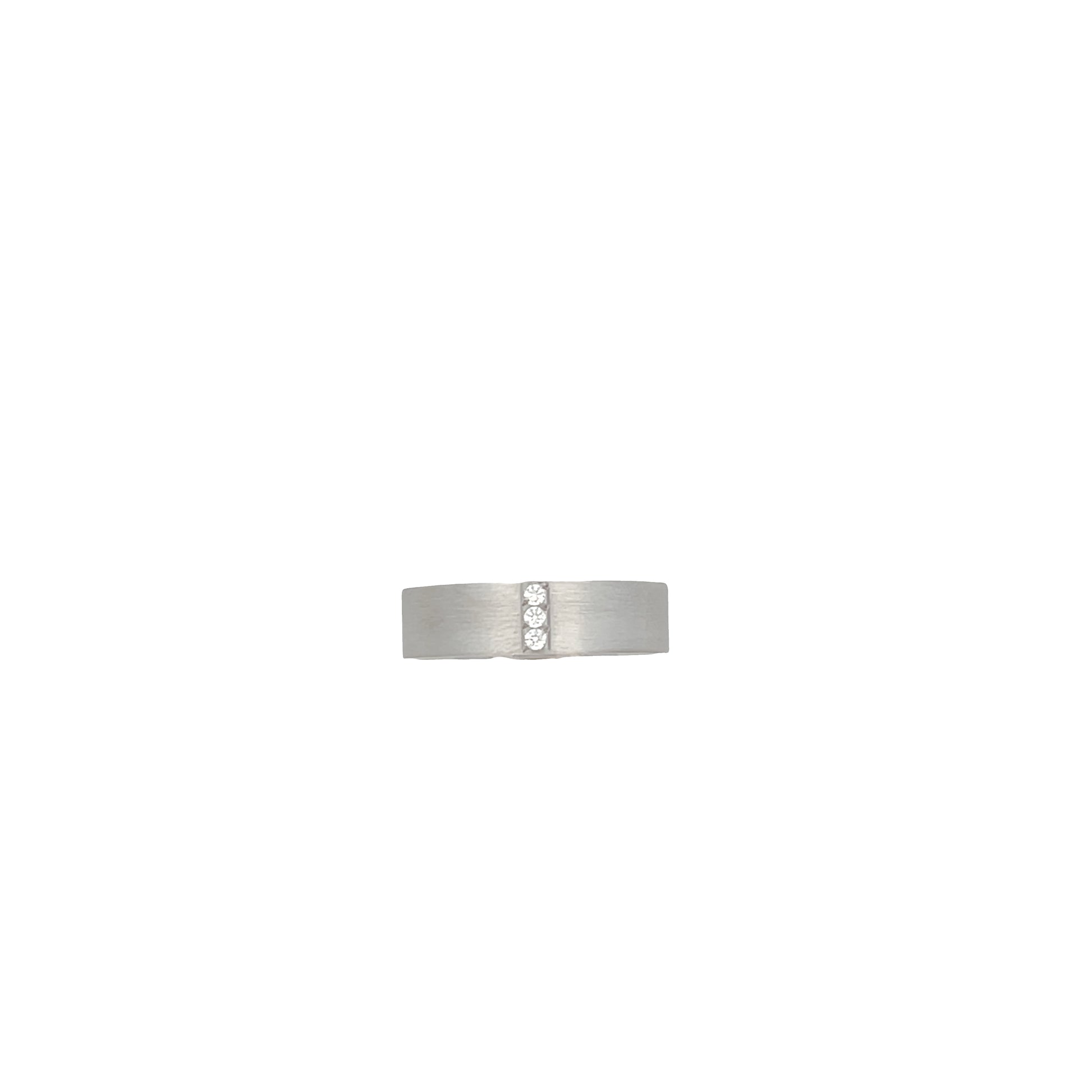 Suspiria Men Wedding Band 925 with 3 CZ | Suspiria | Luby 