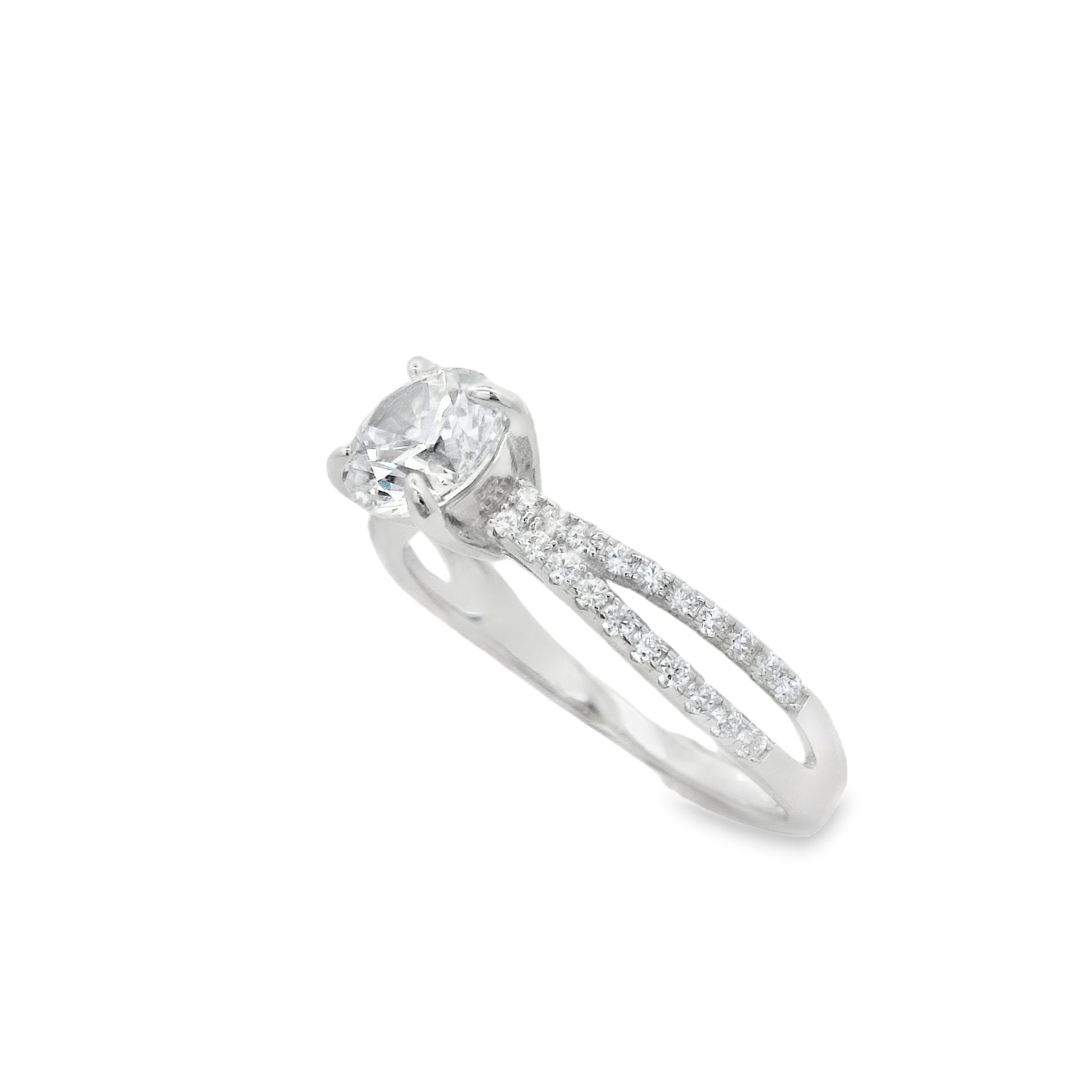 Suspiria Wedding Ring 925 with Double Row CZ | Suspiria | Luby 