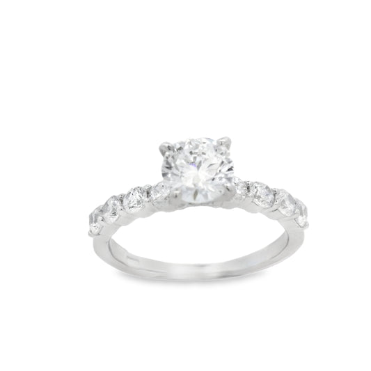 Suspiria Wedding Ring 925 CZ with 9 CZ | Suspiria | Luby 