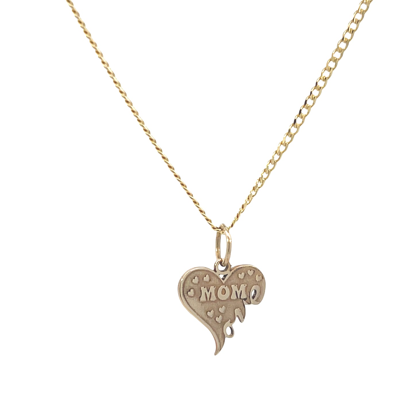 14K Gold Mom Love Pendant | Luby Gold Collection | Luby 