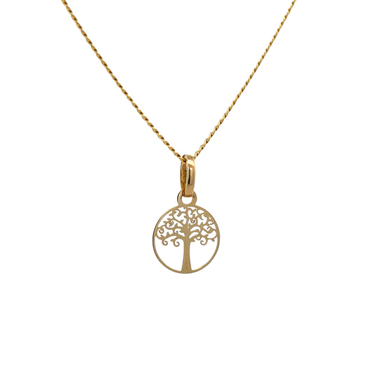 14k Gold Tree of Life Pendant | Luby Gold Collection | Luby 