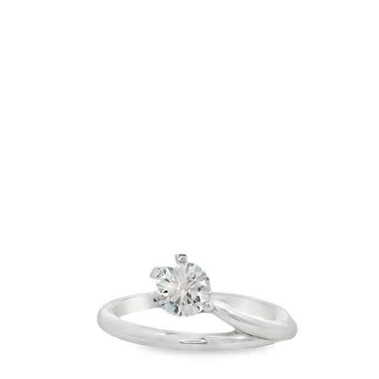 14K Gold Eternal Love Lab Diamond Round Cut Ring | Luby Gold Collection | Luby 