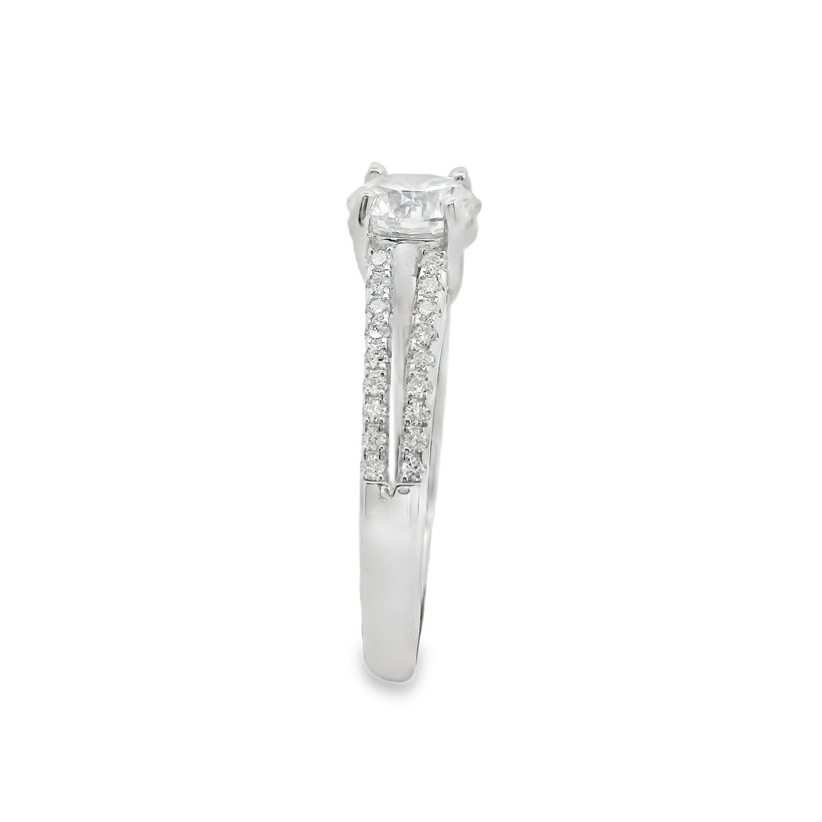 Suspiria Wedding Band 925 CZ Double Band Round Cut Ring | Suspiria | Luby 