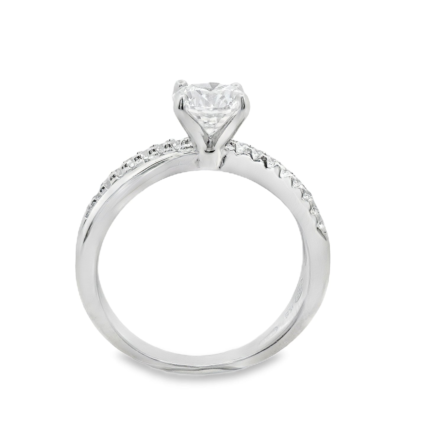 Suspiria Wedding Band 925 Round Cut Twist | Suspiria | Luby 