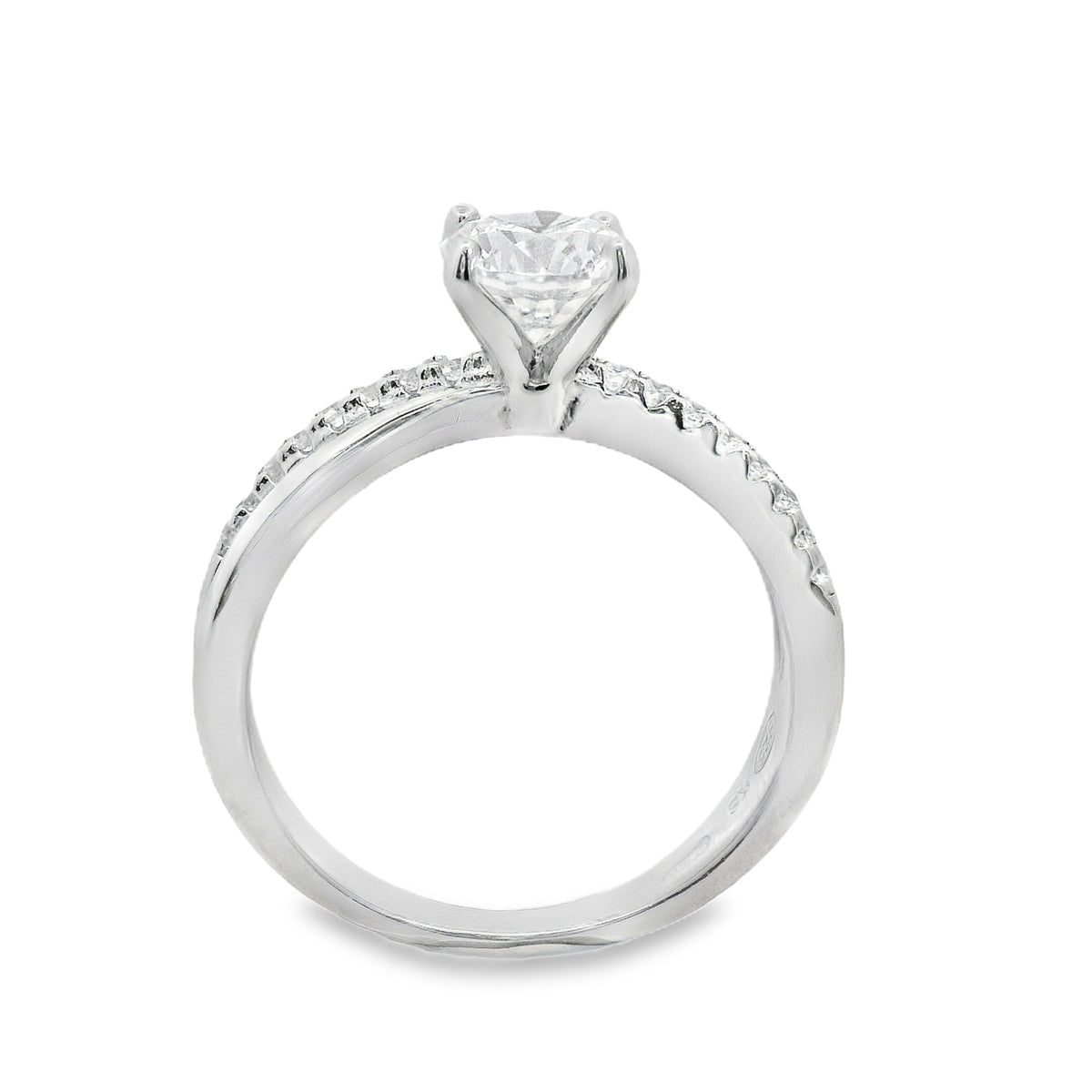 Suspiria Wedding Band 925 Round Cut Twist | Suspiria | Luby 