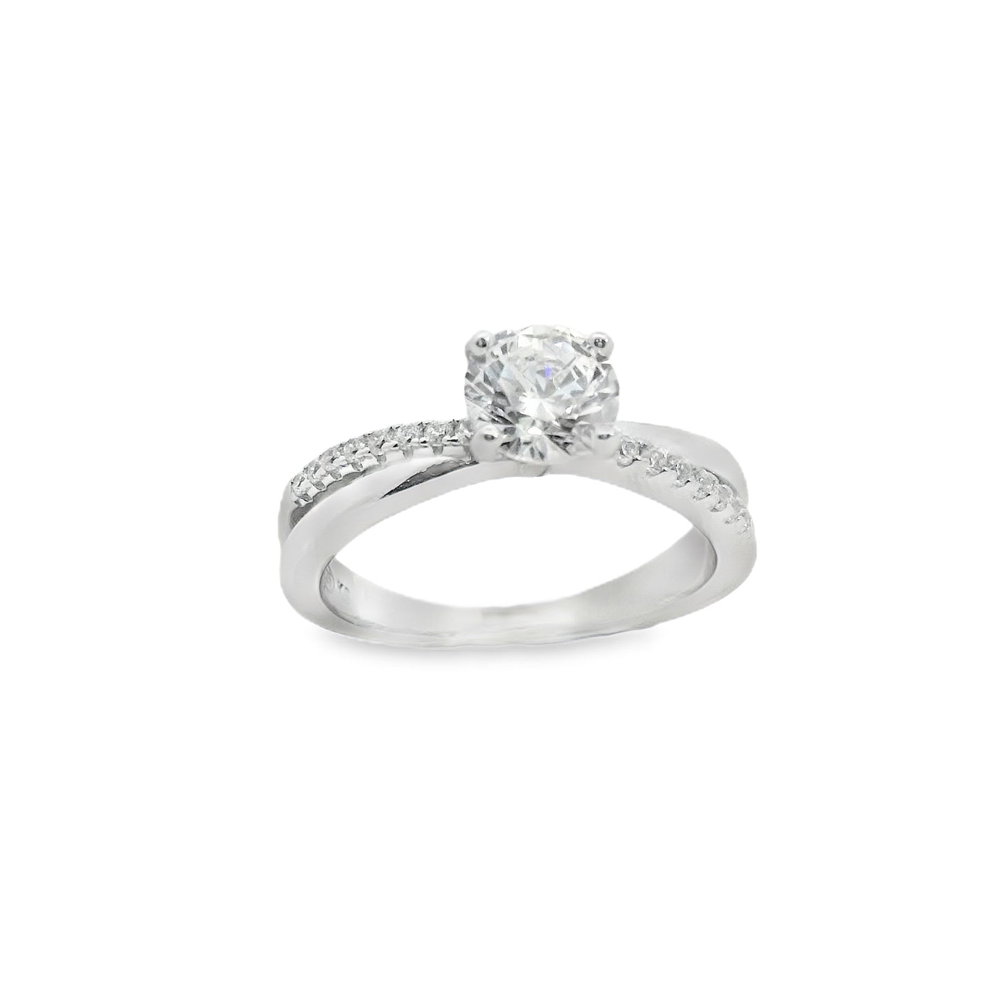 Suspiria Wedding Band 925 Round Cut Twist | Suspiria | Luby 