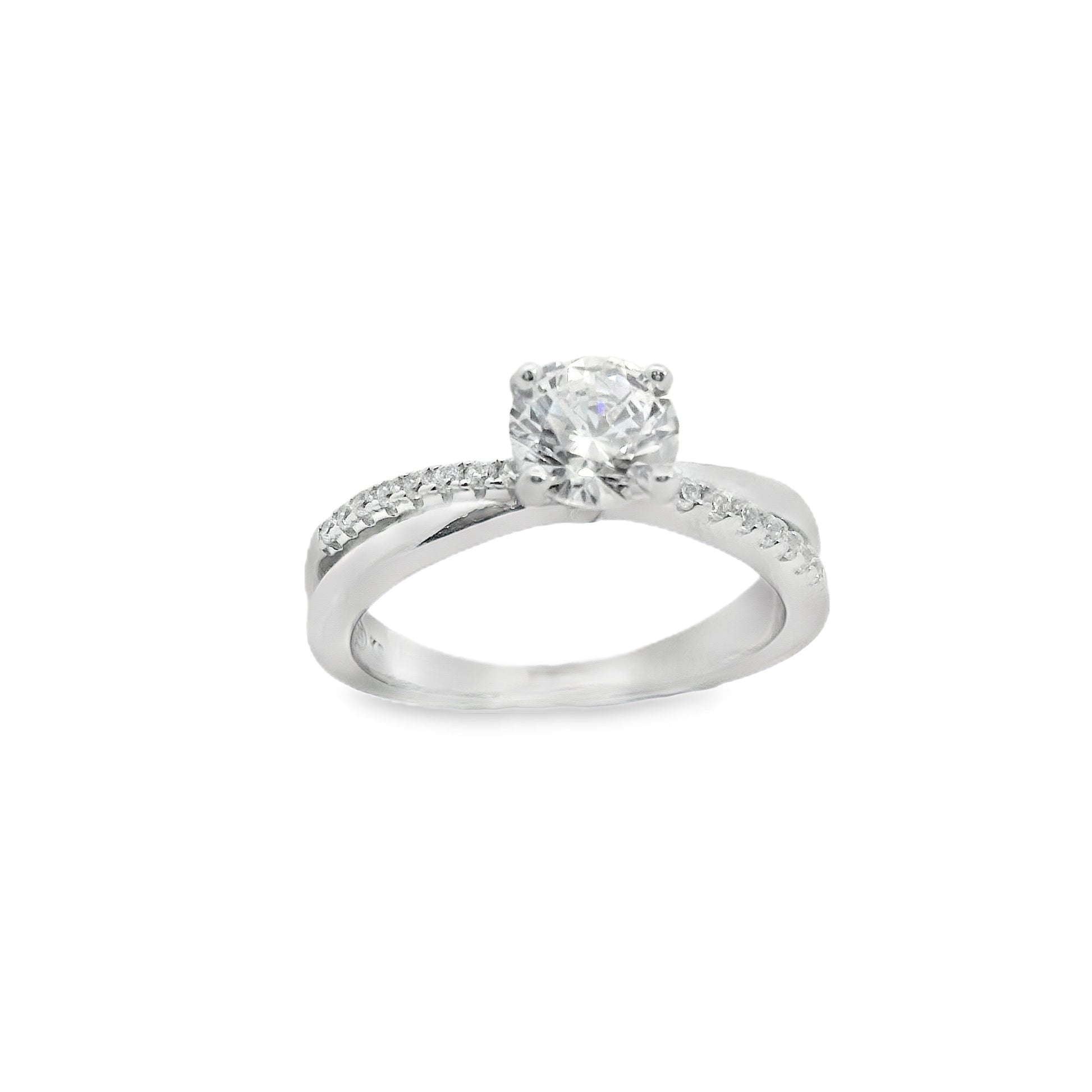 Suspiria Wedding Band 925 Round Cut Twist | Suspiria | Luby 