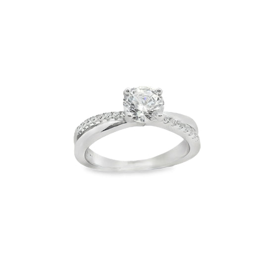 Suspiria Wedding Band 925 Round Cut Twist | Suspiria | Luby 