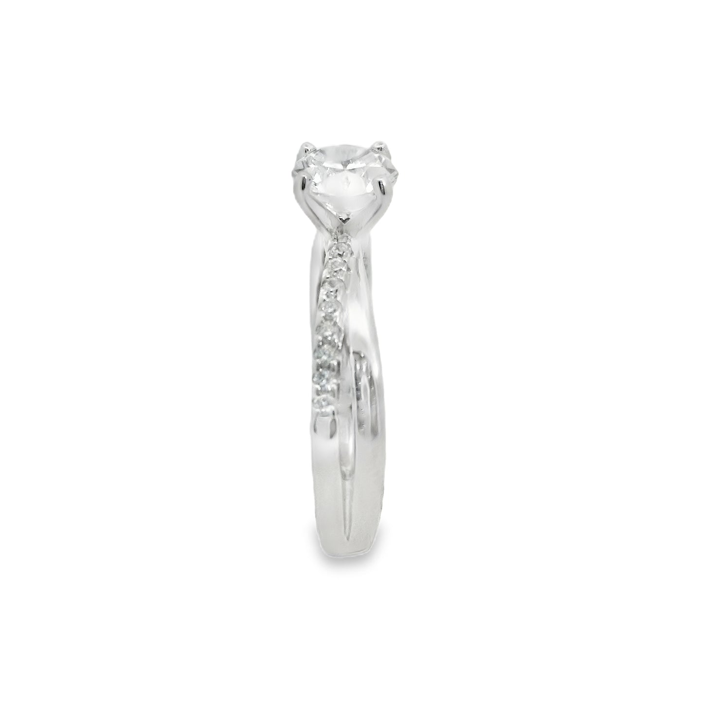 Suspiria Wedding Band 925 Round Cut Twist | Suspiria | Luby 