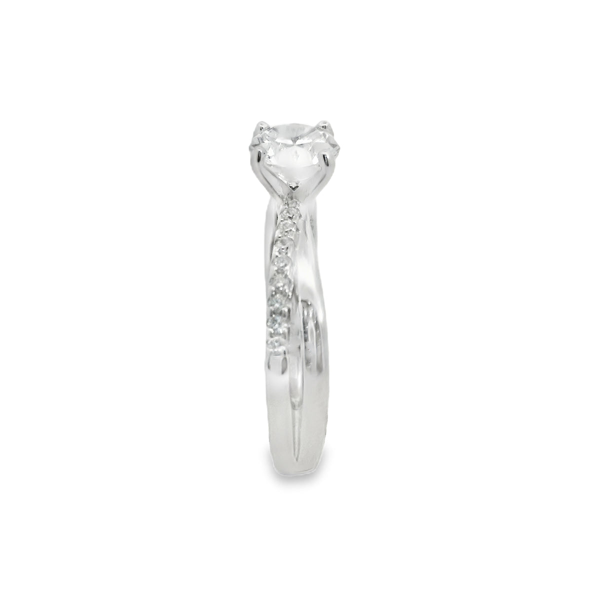 Suspiria Wedding Band 925 Round Cut Twist | Suspiria | Luby 