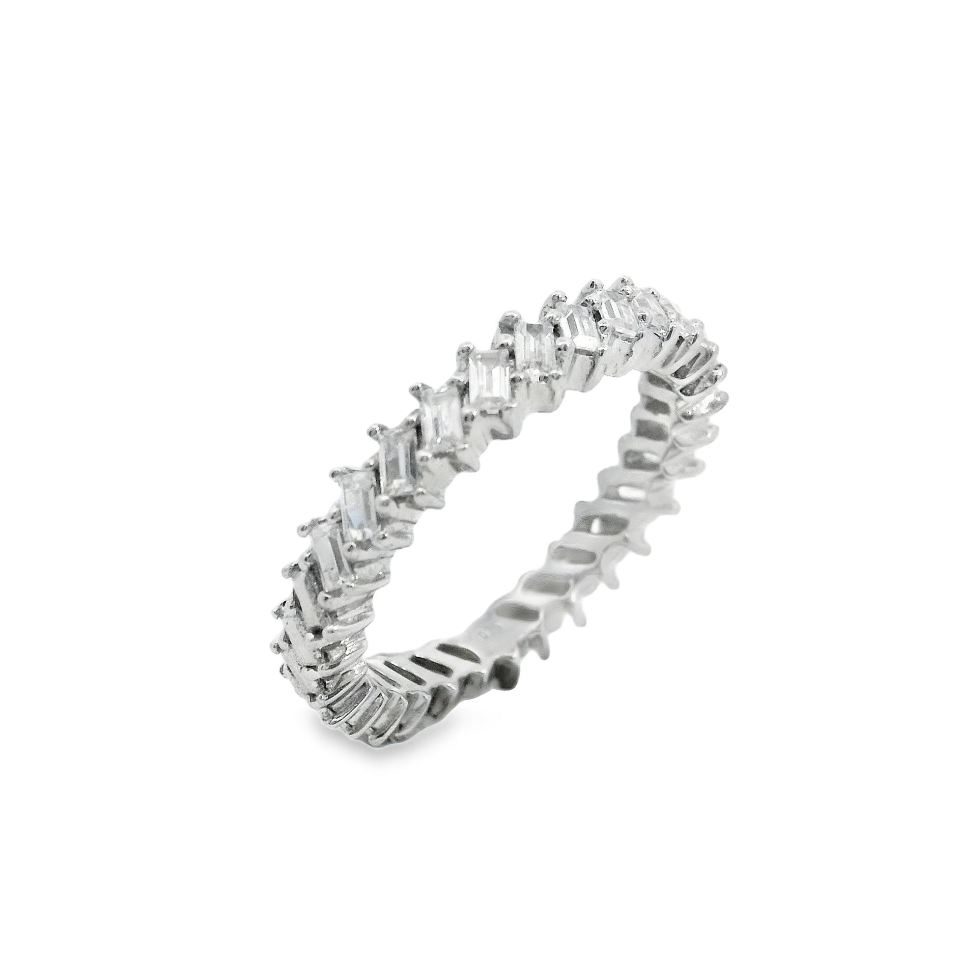 Suspiria Wedding Band 925 Baguette Cut | Suspiria | Luby 
