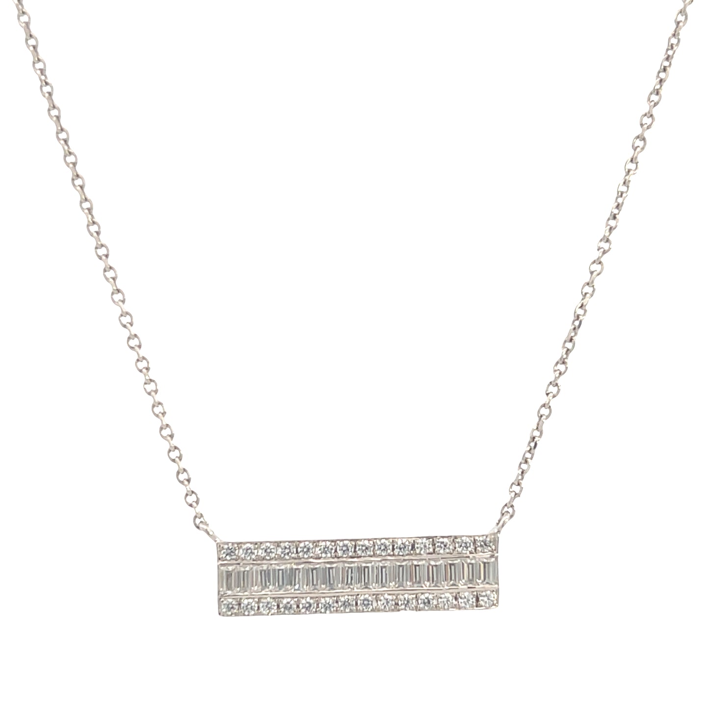 Suspiria 925 Rectangle Stones Necklace | Suspiria | Luby 