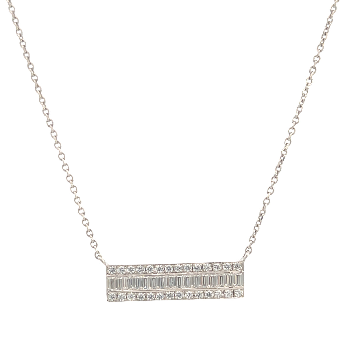 Suspiria 925 Rectangle Stones Necklace | Suspiria | Luby 