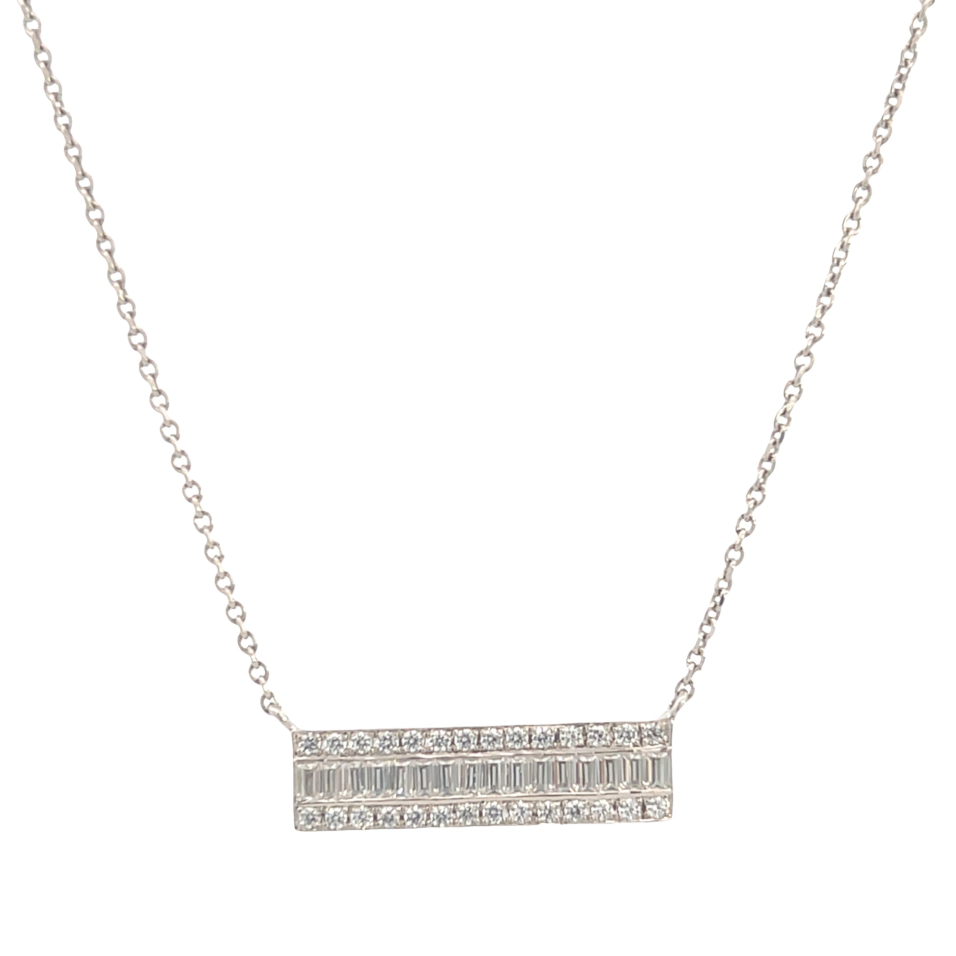 Suspiria 925 Rectangle Stones Necklace | Suspiria | Luby 