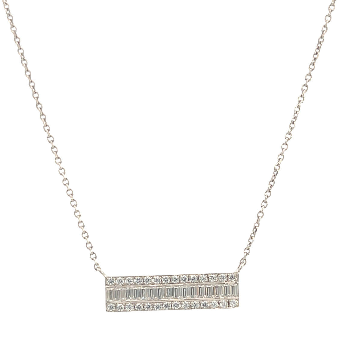 Suspiria 925 Rectangle Stones Necklace | Suspiria | Luby 