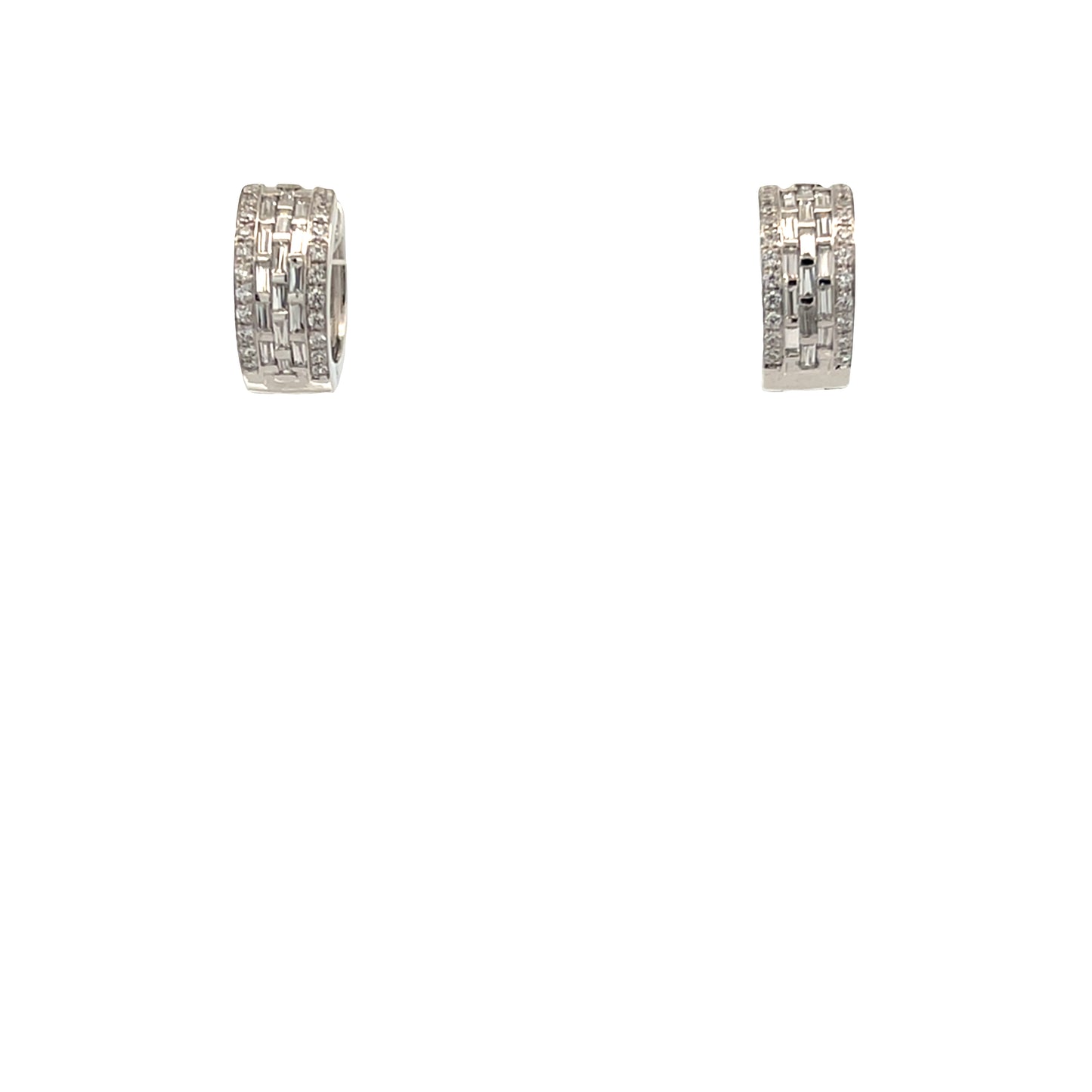 Suspiria 925 Baguette Hoops | Suspiria | Luby 