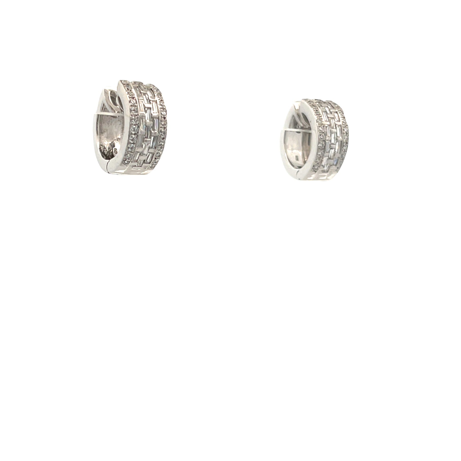 Suspiria 925 Baguette Hoops | Suspiria | Luby 