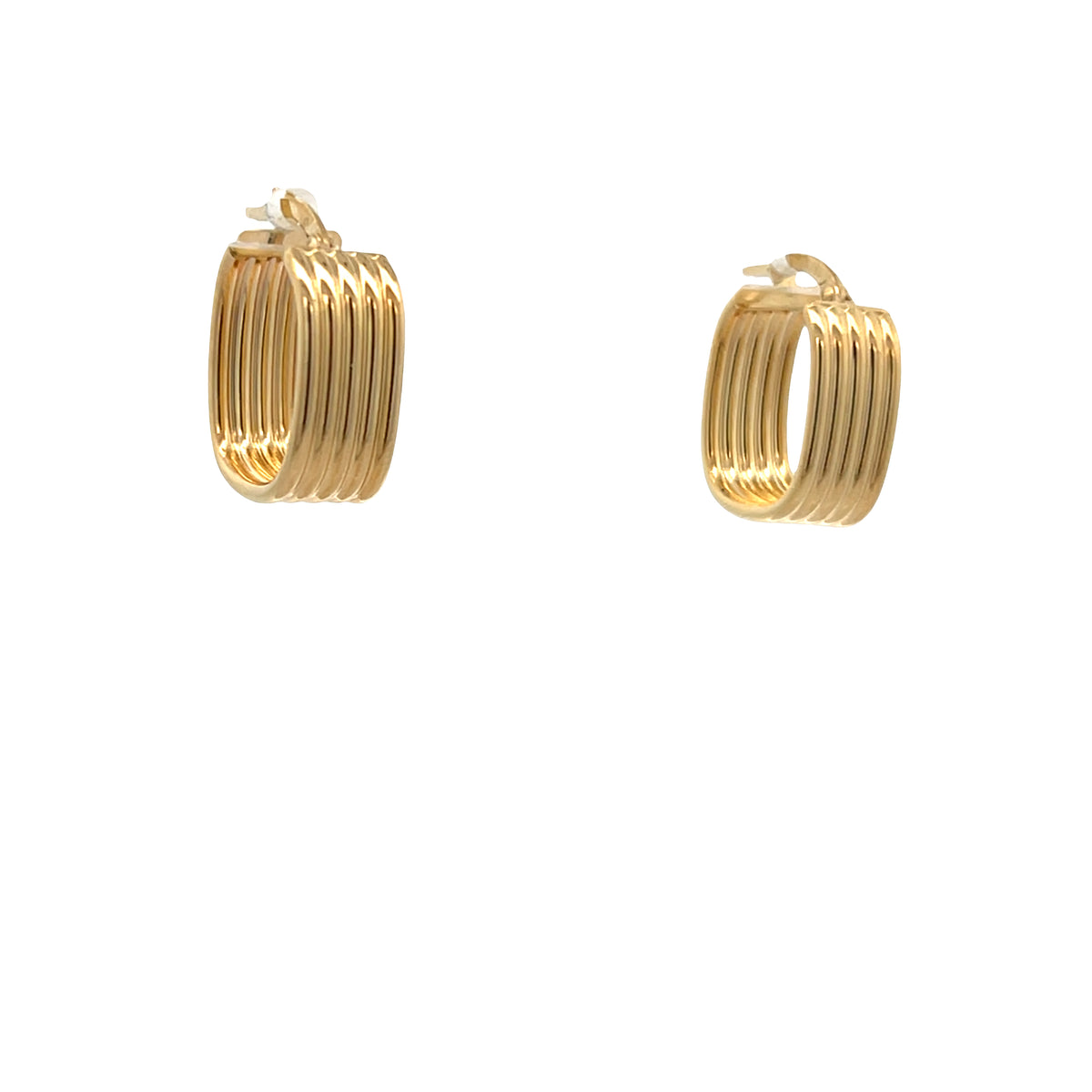 14K Gold Five Link Earrings | Luby Gold Collection | Luby 