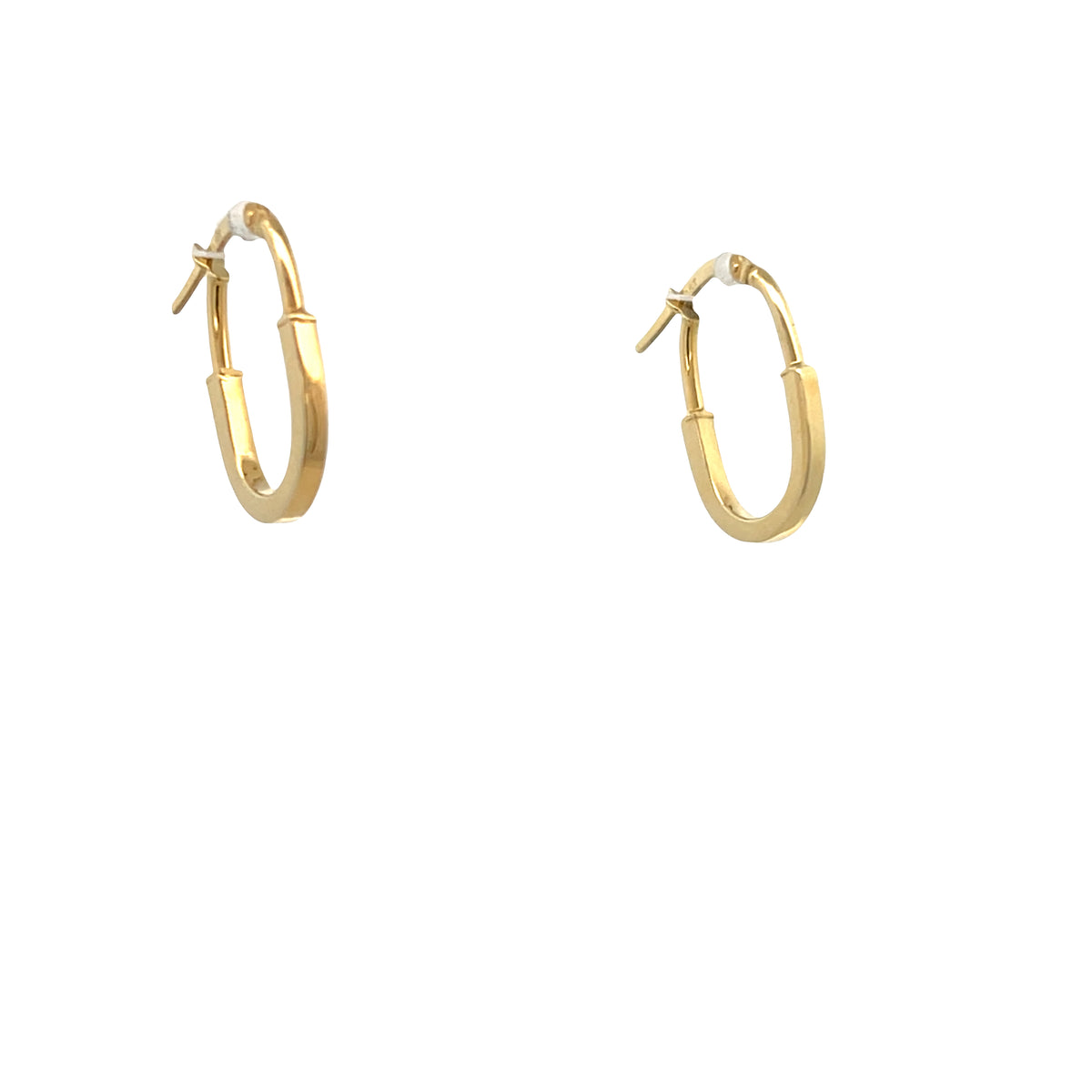 14K Gold Lock Paper Clip Earring | Luby Gold Collection | Luby 
