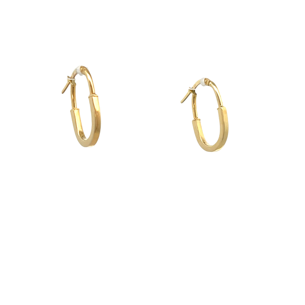 14K Gold Lock Paper Clip Earring | Luby Gold Collection | Luby 