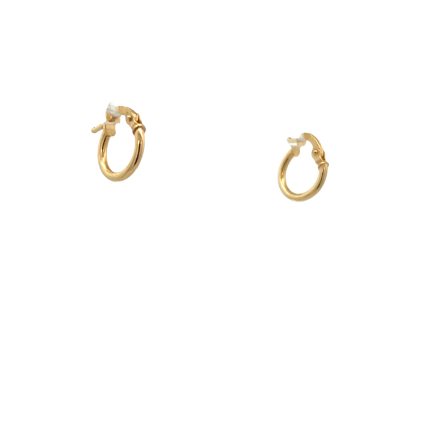 14K Gold Mini Hoops