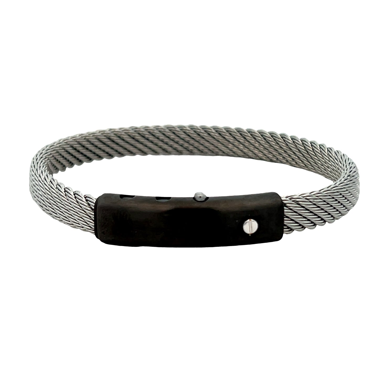 Stainless-Steel Bracelet with Screw