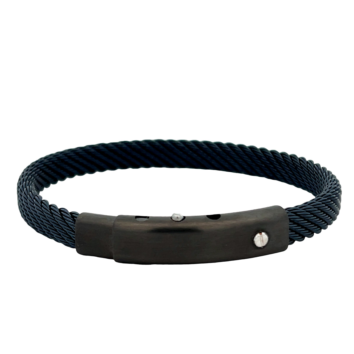 Stainless-Steel Bracelet with Screw | Borsari | Luby 