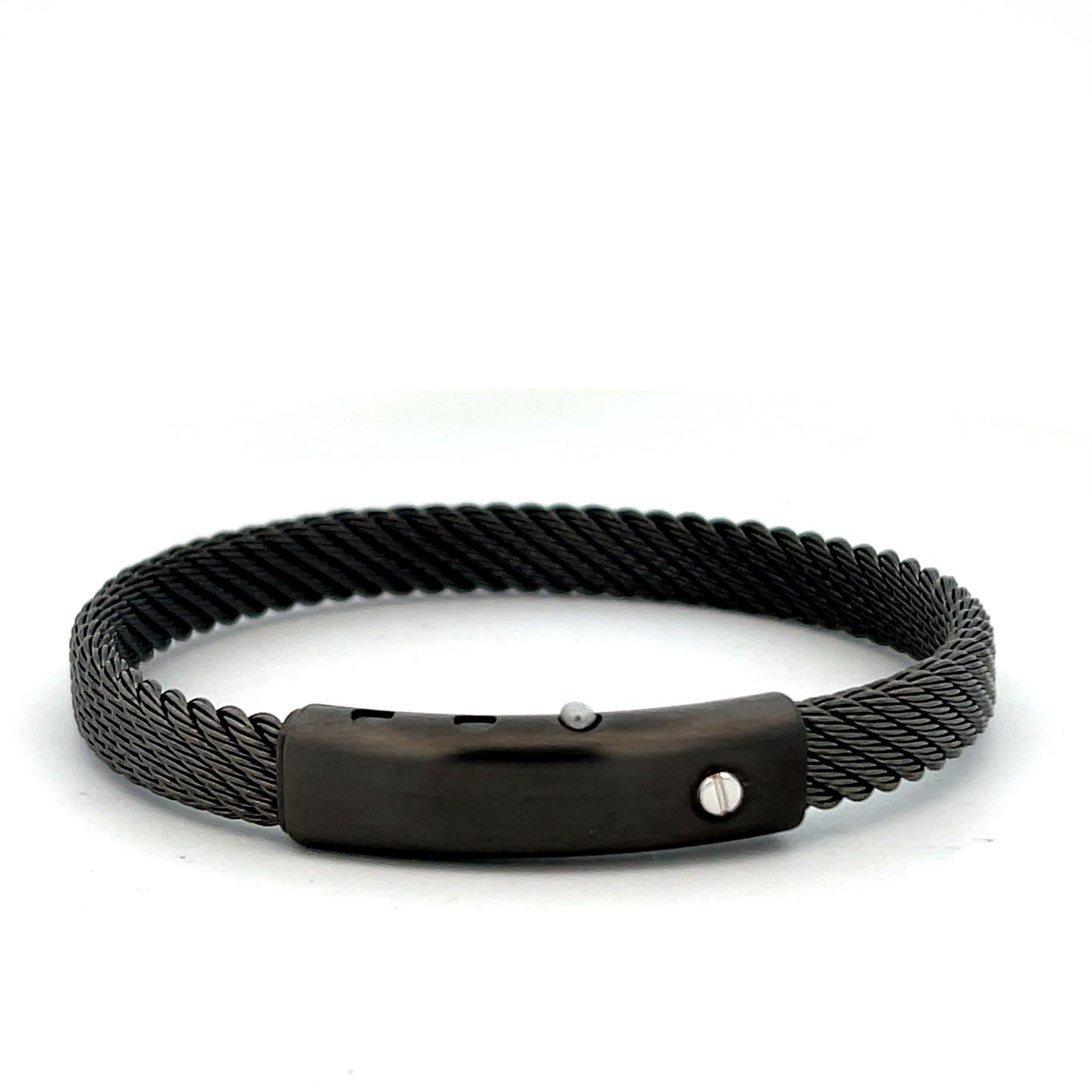 Stainless-Steel Bracelet with Screw