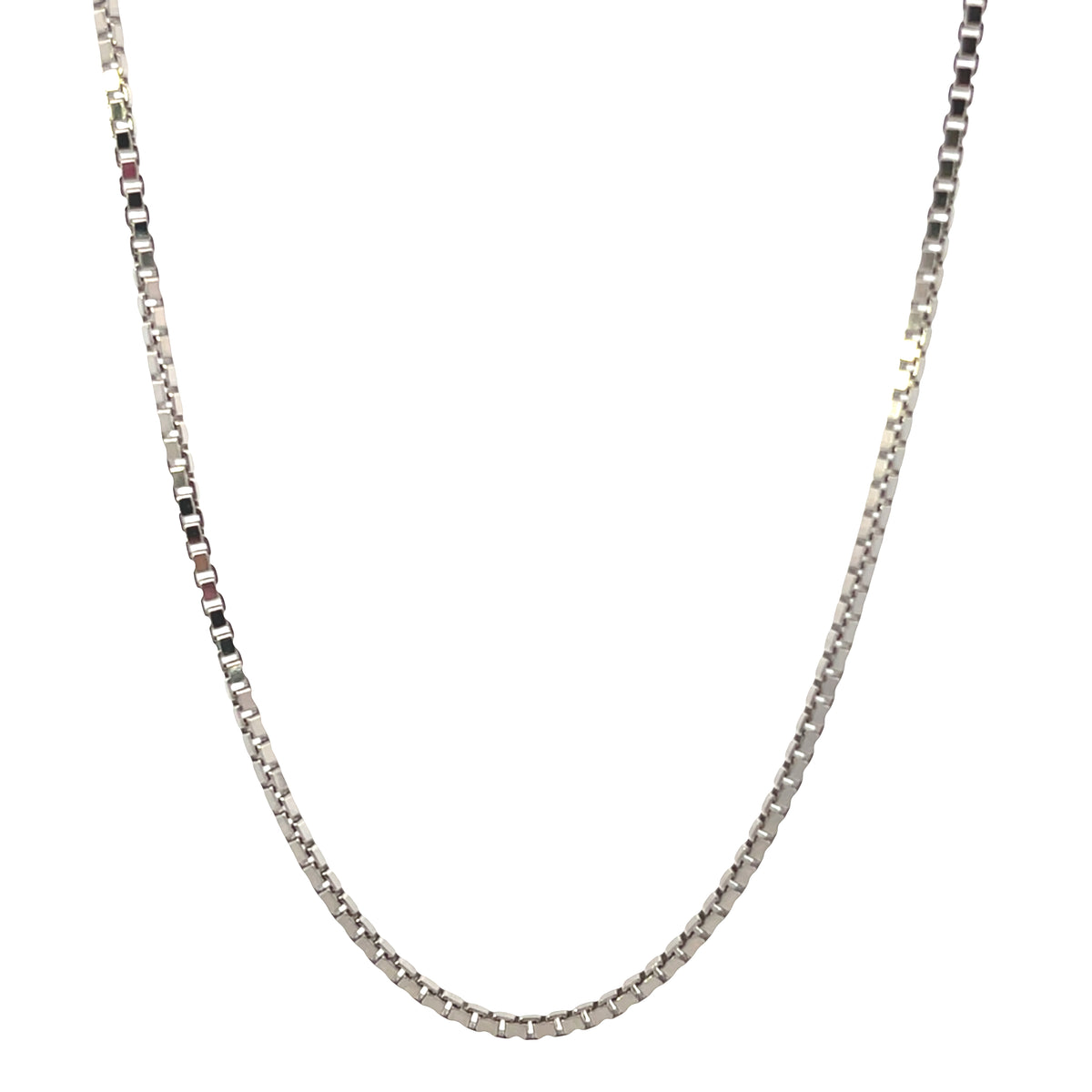 Box  Chain Sterling Silver 9.25 Gold Plated | Luna Cast Inc. | Luby 