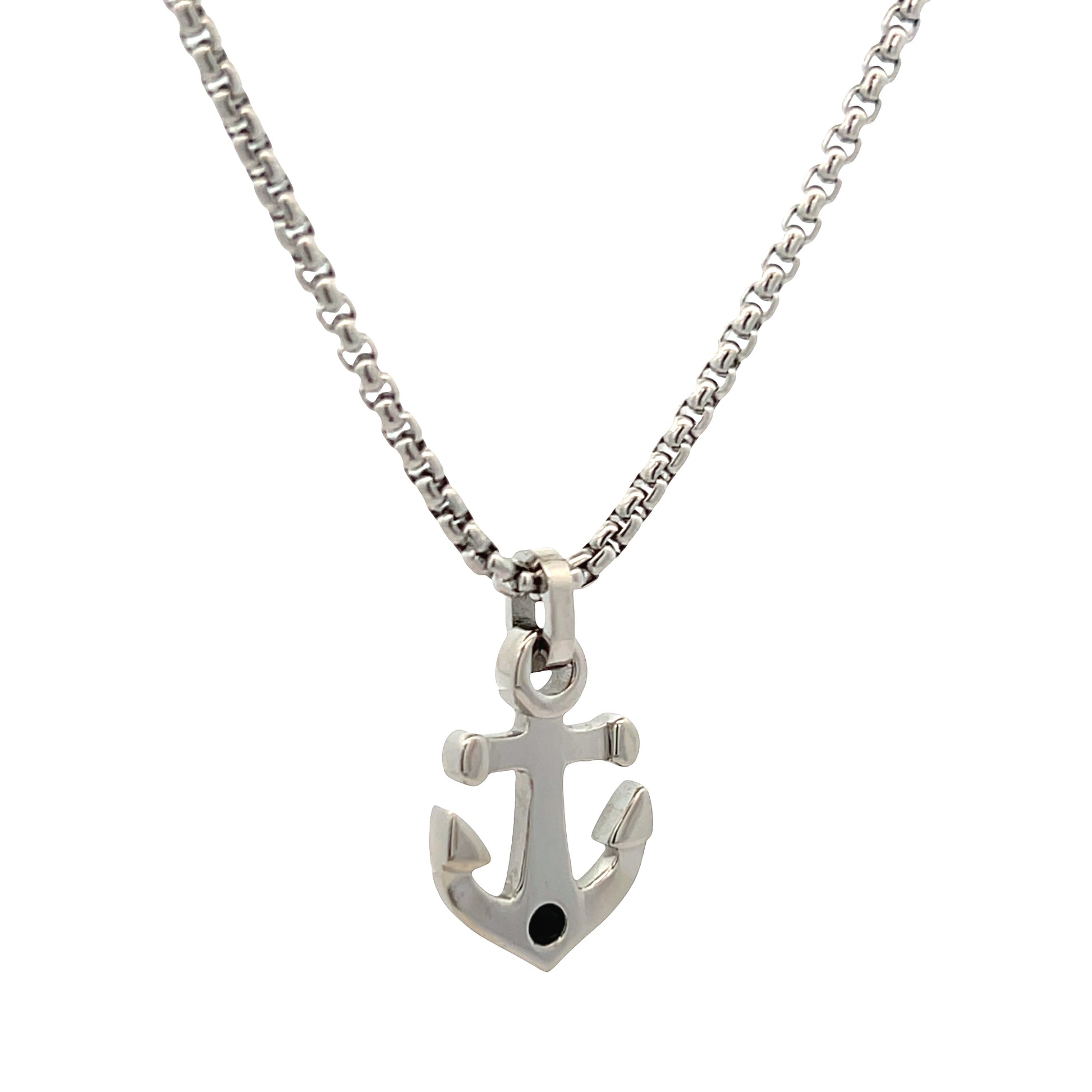 Hector By Marcelo Pane Anchor with Black Stone | Hector by Marcello Pane | Luby 