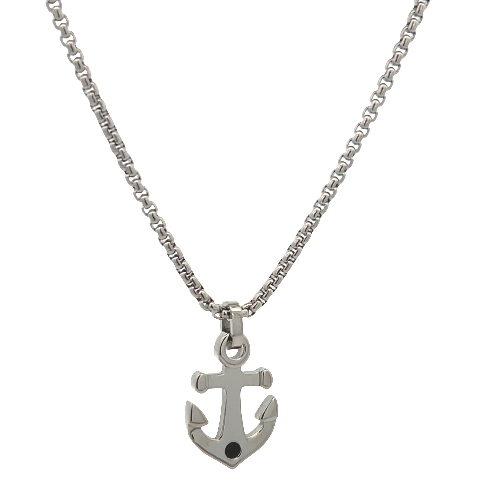 Hector By Marcelo Pane Anchor with Black Stone | Hector by Marcello Pane | Luby 