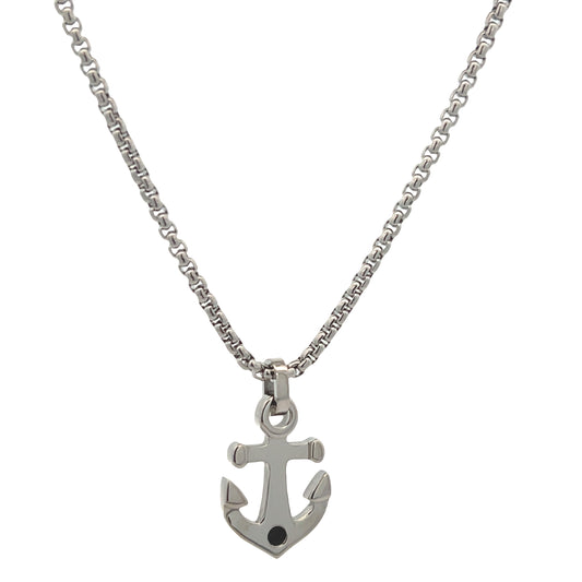 Hector By Marcelo Pane Anchor with Black Stone | Hector by Marcello Pane | Luby 