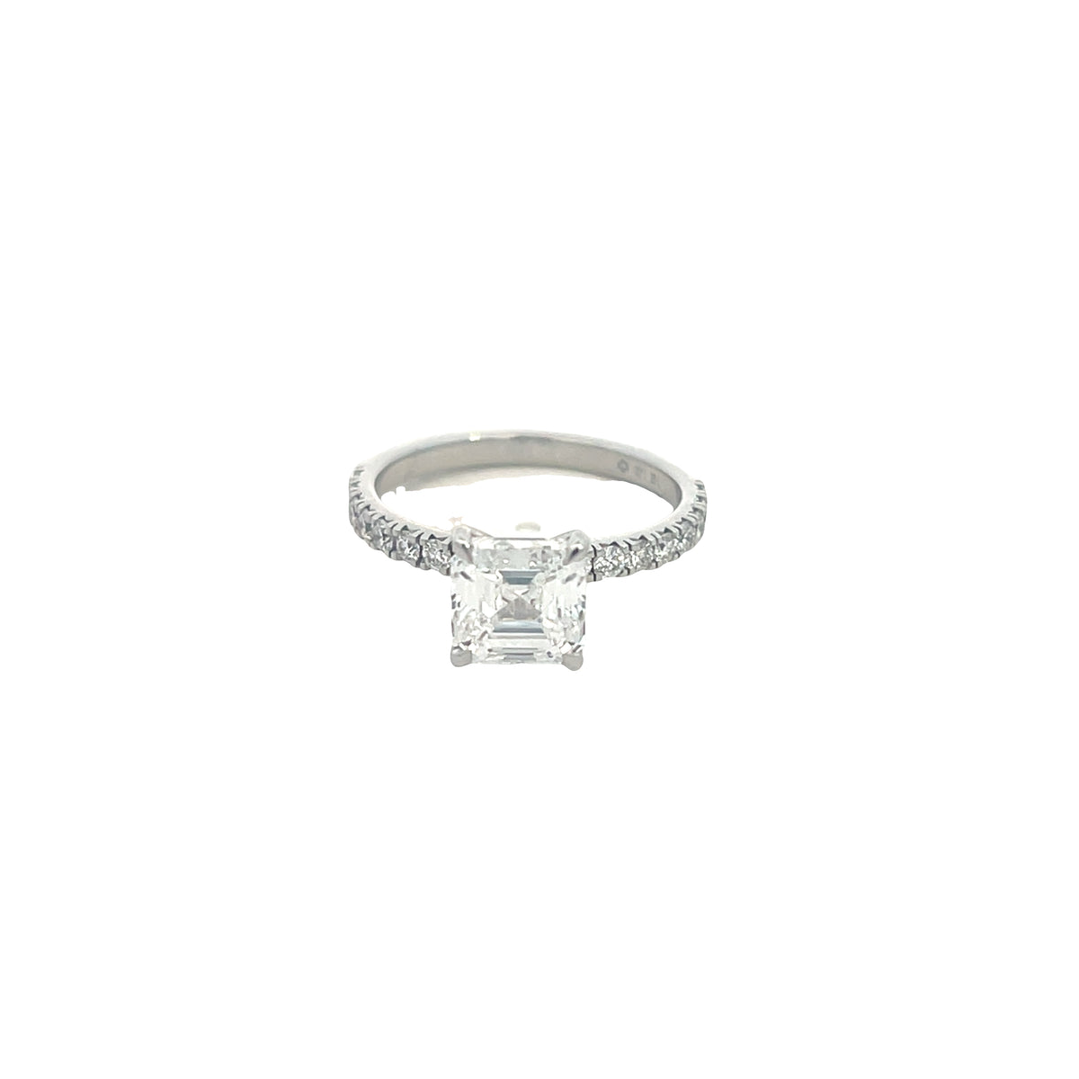 14K Gold Princess Cut Lab Diamond | Luby Diamond Collection | Luby 