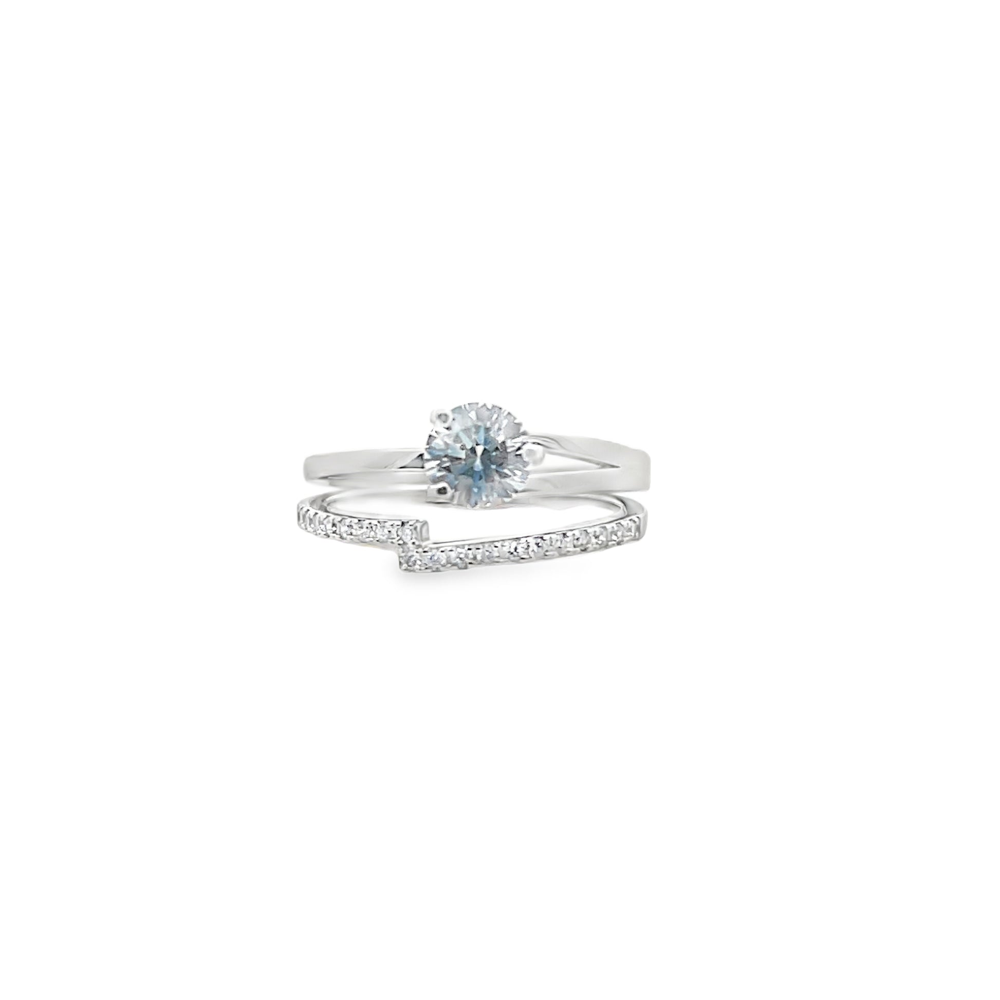 Suspiria Round Cut Wedding Ring | Suspiria | Luby 