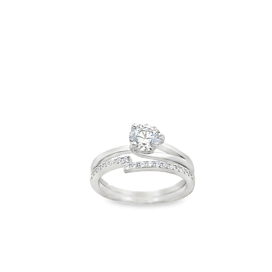 Suspiria Round Cut Wedding Ring | Suspiria | Luby 