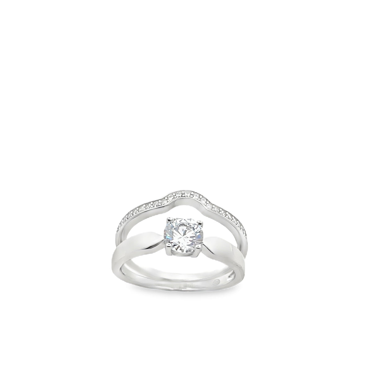 Suspiria Round Cut Wedding Ring | Suspiria | Luby 