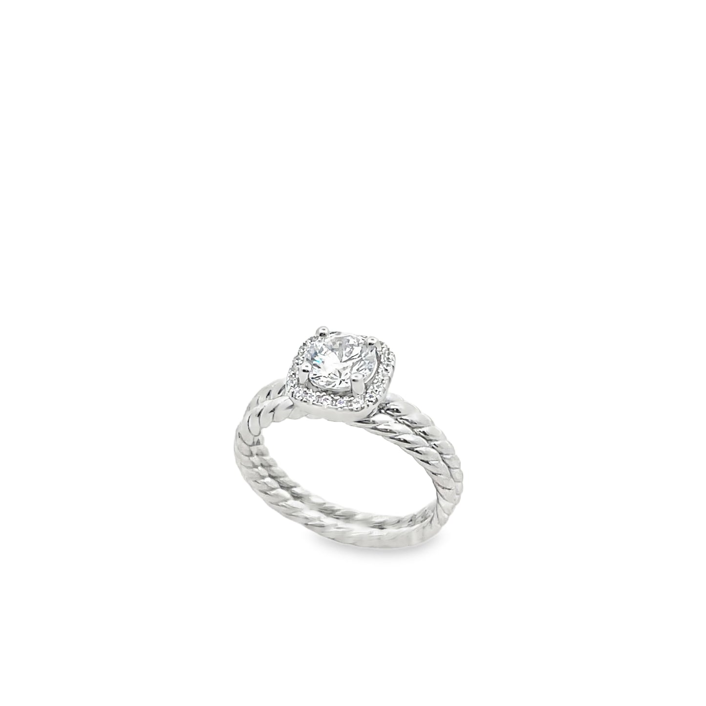 SUSPIRIA Princess Cut Rope Wedding Ring | Suspiria | Luby 