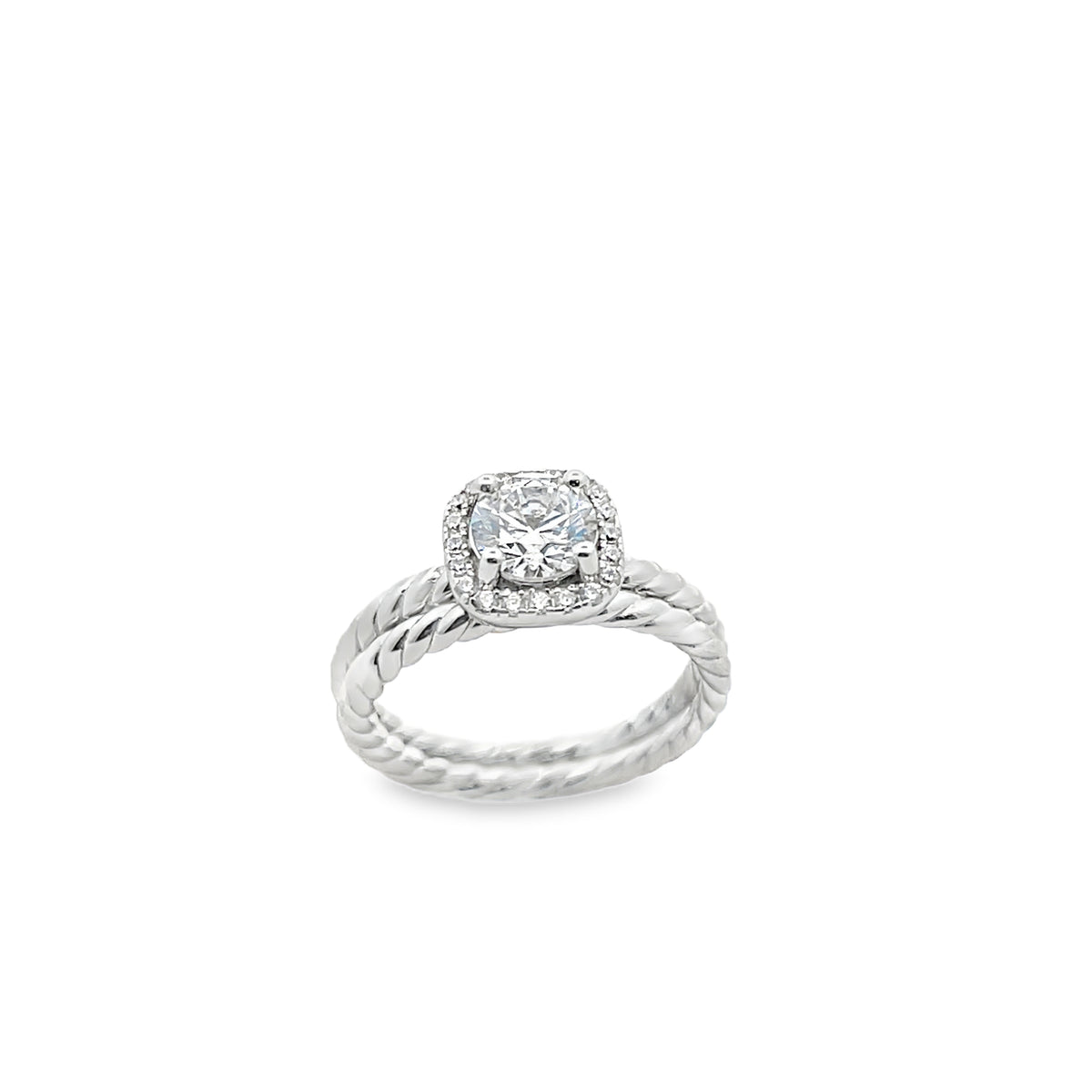 SUSPIRIA Princess Cut Rope Wedding Ring | Suspiria | Luby 