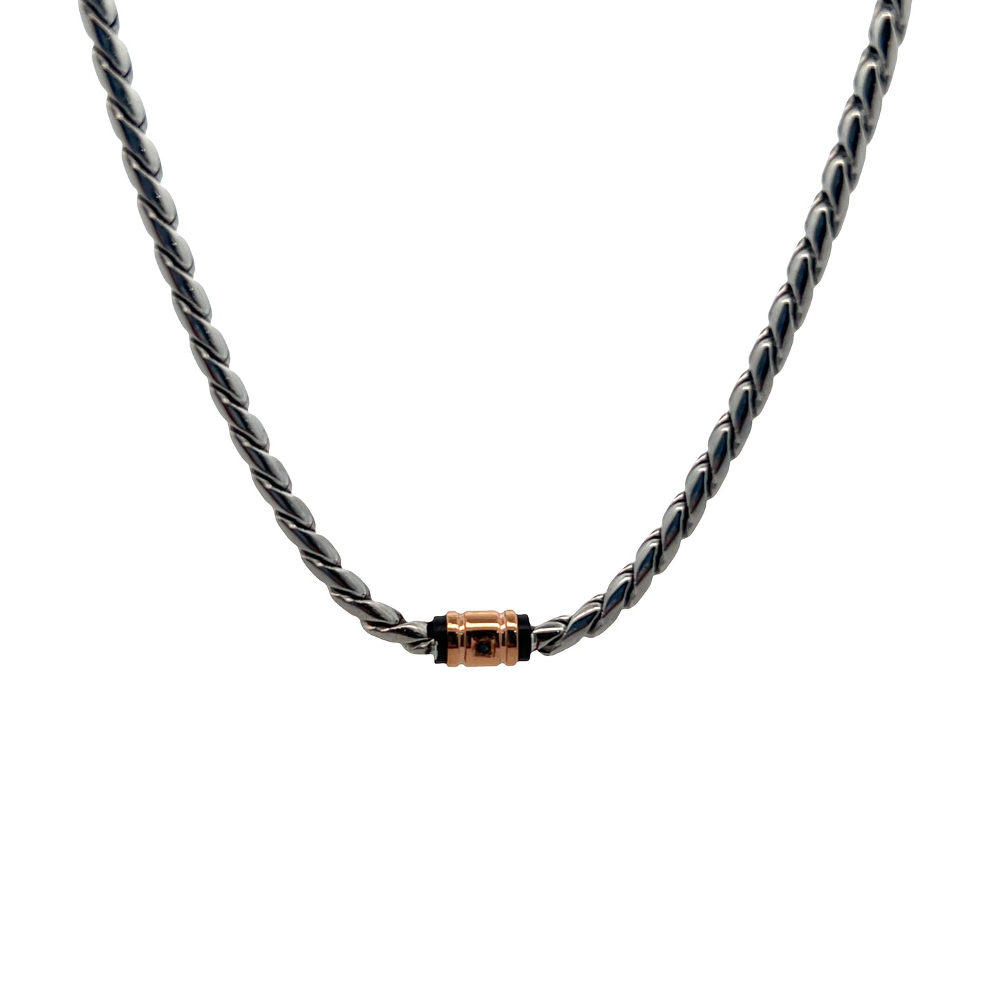 Hector Steel Necklace