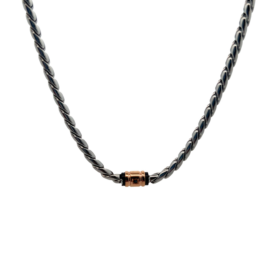 Hector Steel Necklace