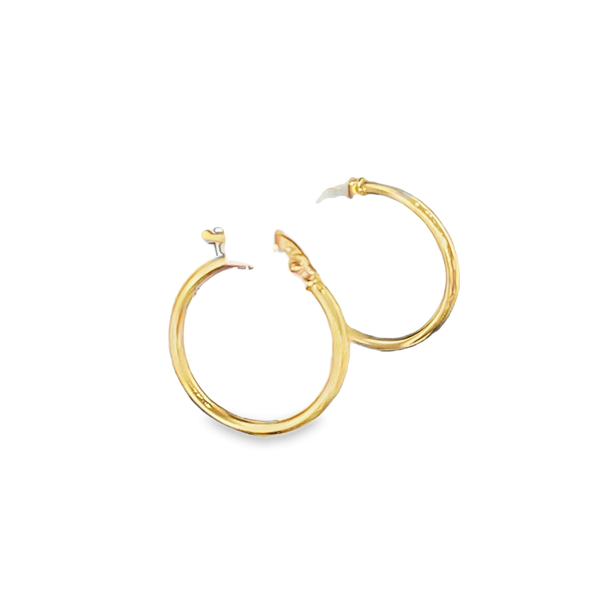 14K Gold Basic Fine Hoops