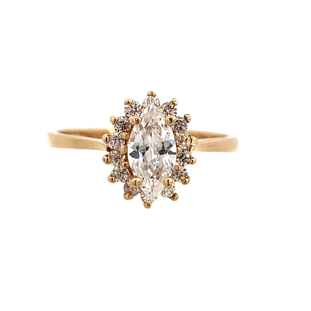14K Gold Regal Bliss  Years Ring | Luby Gold Collection | Luby 