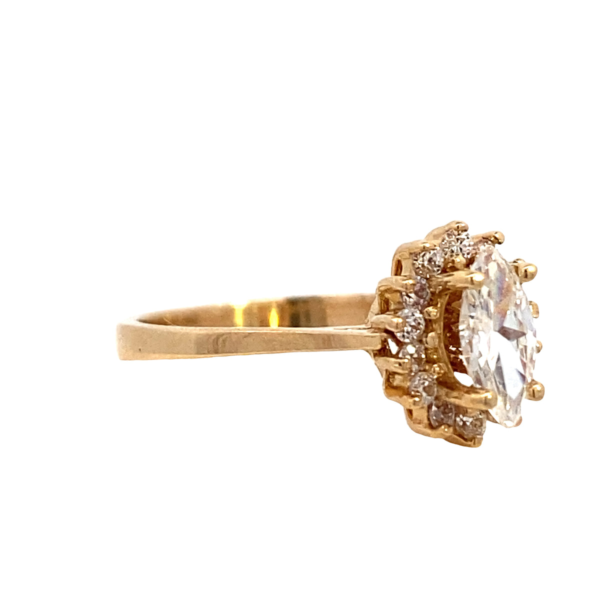 14K Gold Regal Bliss  Years Ring | Luby Gold Collection | Luby 