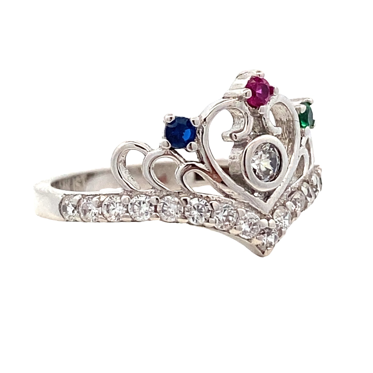 14K Gold Timeless Tiara Fifteen Years Ring